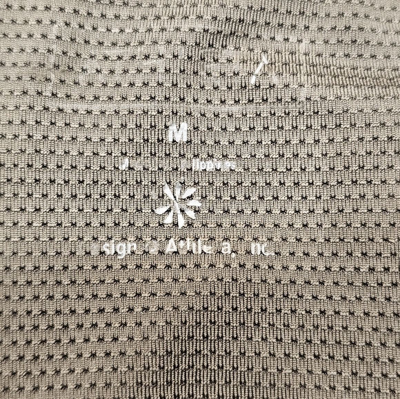 Athleta Racer Mesh Back Vented Tank w/ Built in Bra and 2 Back Pockets Med - Picture 7 of 7